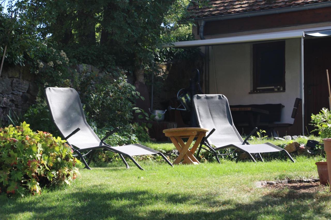 Ferienhaus Burgblick Münzenberg 外观 照片